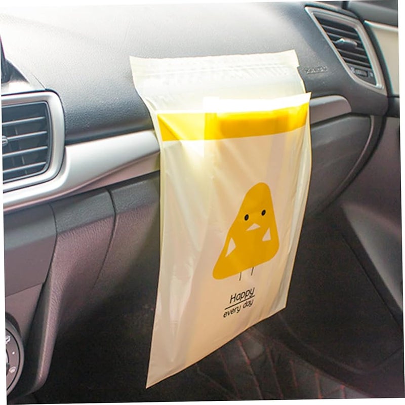 30 قطعة من أكياس القمامة ذاتية اللاصق، أكياس قمامة لاصقة، مادة البولي إيثيلين، مقاومة للتسرب، للسيارة والمطبخ والمكتب - Image 3